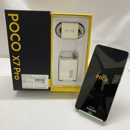Xiaomi 〔中古〕POCO X7 Pro 8GB/256GB ブラック 国内版（中古保証1