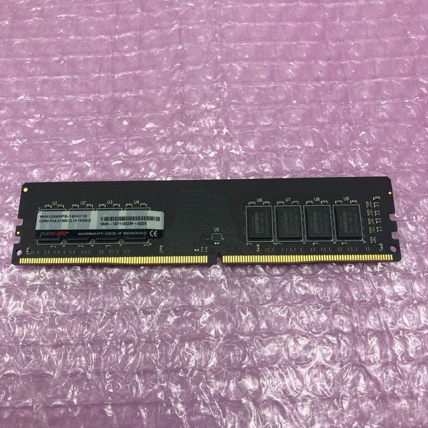 ノーブランド 〔中古〕288Pin DDR4 2666 PC4-21300 16GB（中古1ヶ月
