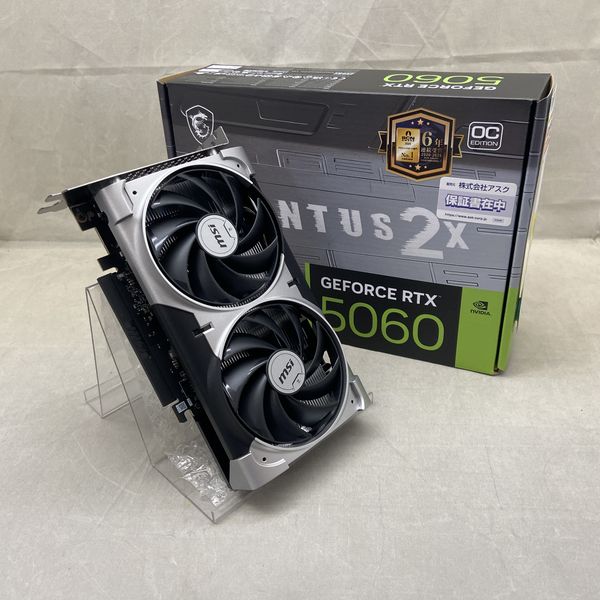 MSI 〔中古〕MSI GeForce RTX 5060 8G VENTUS 2X OC（中古1ヶ月保証