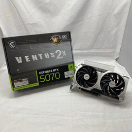 MSI 〔中古〕GeForce RTX 5070 12G VENTUS 2X OC（中古1ヶ月保証