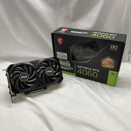 MSI 〔中古〕GeForce RTX 4060 VENTUS 2X BLACK 8G OC（中古1ヶ月保証