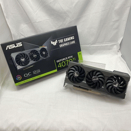 RTX4070ti ASUS TUF GAMING 中古美品 ASUS 〔中古〕TUF-RTX4070TI-O12G-GAMING（中古1ヶ月保証） | パソコン