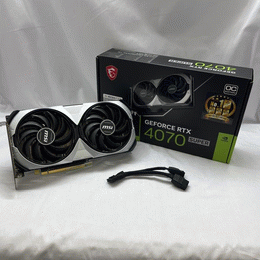 MSI 〔中古〕GeForce RTX 4070 SUPER 12G VENTUS 2X OC（中古1ヶ月保証