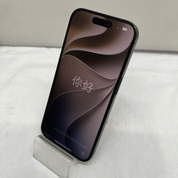 APPLE 〔中古〕iPhone15 Pro 128GB ブラックチタニウム MTU73J/A SIM