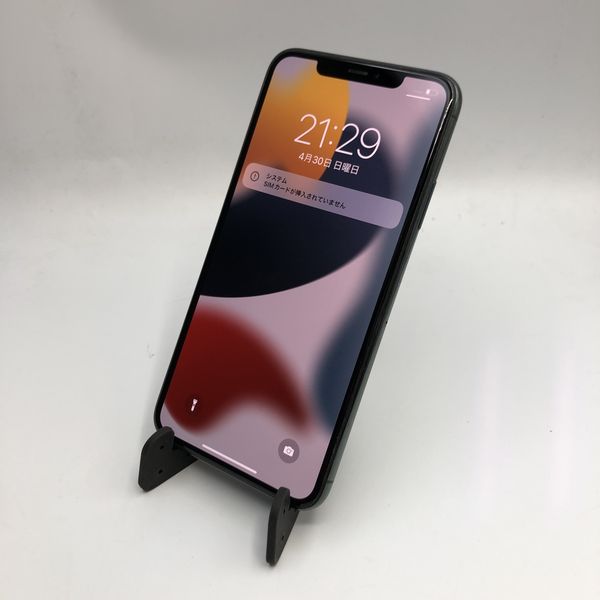 APPLE 〔中古〕iPhone11ProMax 256GB ミッドナイトグリーン MWHM2J/A docomo