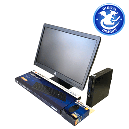 〔中古〕 Optiplex 3060 Micro / Core i3-8100T 3.1GHz / メモリー8GB / SSD 256GB / Windows 11 Home / 20型液晶 P203・キーボード・マウスセット  (ノートンキャンペーン)(中古保証3ヶ月間)