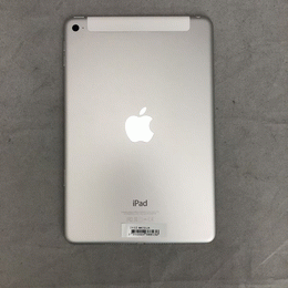 〔中古〕iPad mini4 Wi-Fi+Cellular 64GB ｼﾙﾊﾞｰ MK732J/A docomo（中古保証3ヶ月間）