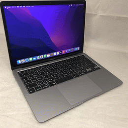 〔中古〕MacBook Air (M1・2020) MGN63J/A スペースグレイ(中古保証3ヶ月間)