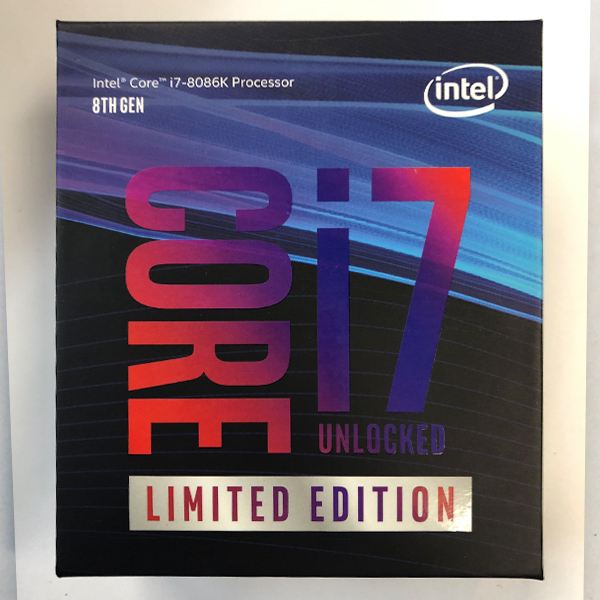 Intel core i7-8086K 未開封品 intel 〔中古〕即納 インテル® Core™ i7 プロセッサー -8086K Limited