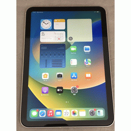 〔中古〕iPad mini6 (第6世代) Cellular 256GB ｽﾀｰﾗｲﾄ MK8H3J/A 国内SIMフリー（中古保証3ヶ月間）