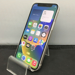 〔中古〕iPhone12 mini 64GB ホワイト MGA63J/A 楽天SIMフリー版(中古保証1ヶ月間)
