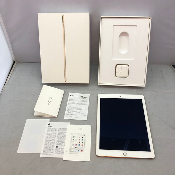 APPLE 〔中古〕iPad Air2 Wi-Fi+Cellular 64GB ｺﾞｰﾙﾄﾞ MH172J/A au ...