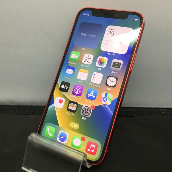 APPLE 〔中古〕iPhone12 mini 128GB レッド MGDN3J/A au対応 SIMロック ...