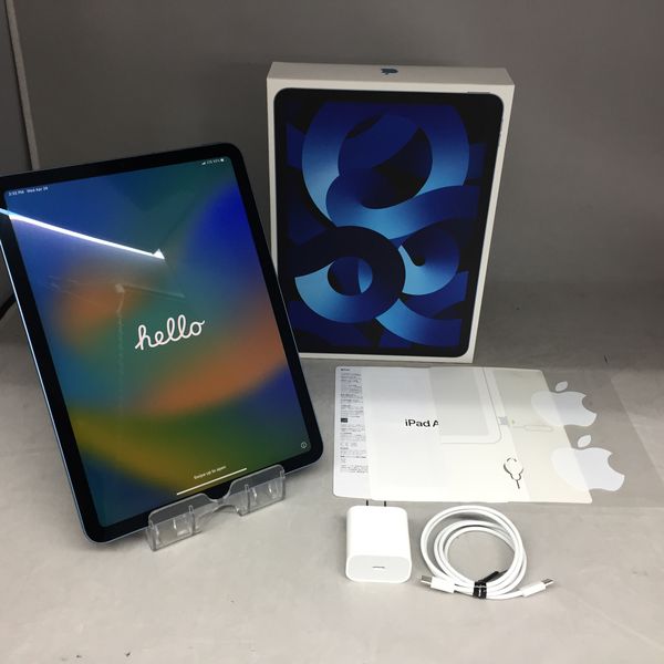 APPLE 〔中古〕iPad Air5 (第5世代) Cellular 64GB ﾌﾞﾙｰ MM6U3J/A 国内