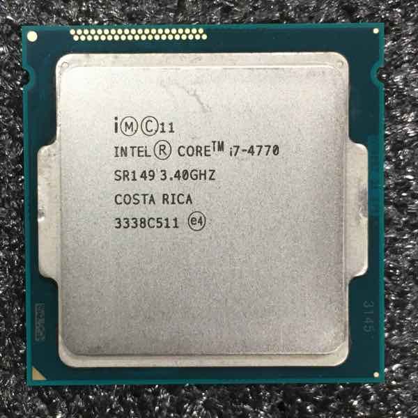 Intel 〔中古〕インテル® Core™ i7 プロセッサー -4770 Bulk（中古保証 ...