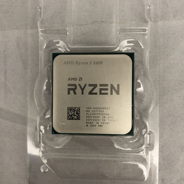 AMD　Ryzen 5 5600 100-000000927　3.5GHz Socket AM4 元箱あり