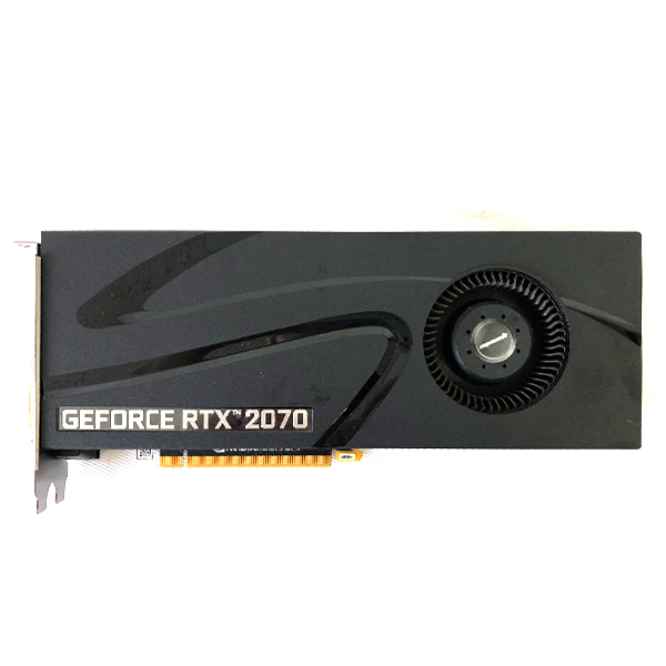 【中古】Manli Technology GeForce RTX 2070 Manli 〔中古〕即納 NVIDIA RTX2070 8GB 256-bit GDDR6 HDMI 3DP