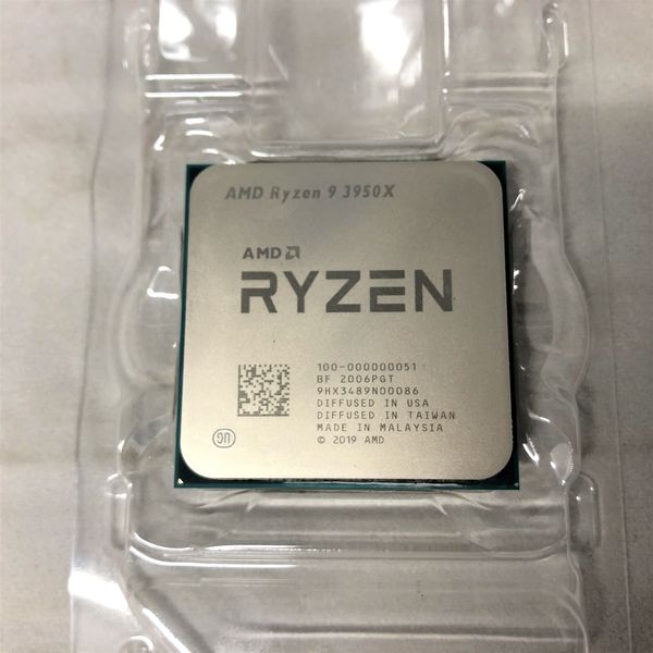 【新品・未開封】AMD ryzen 9 3950X BOX（国内正規代理店品）