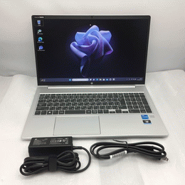 〔中古〕HP ProBook 450 G9 Office付き/ インテル® Core™ i5-1235U プロセッサー(1.30GHz)/ メモリ 8GB DDR4/ M.2 SSD 256GB/ ドライブなし/ 15.6インチ/ 解像度 1366x768/ 有線LANあり/ 無線LANあり/ Office Personal 2021 / Windows 10 Pro(中古保証1ヶ月間)
