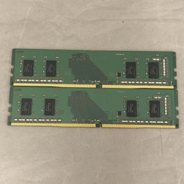 〔中古〕288pin DDR4 2666 PC4-21300 4GB 2枚組 for Desktop（中古保証1ヶ月間）