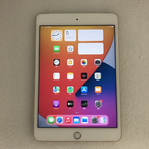 iPad mini４ Wi-Fi + Cellular 16GB au ゴールド