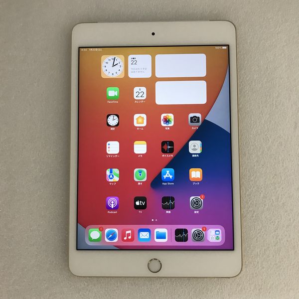 iPad mini4 Wi-Fi+Cellular 16GB ゴールド（中古au iPad mini4
