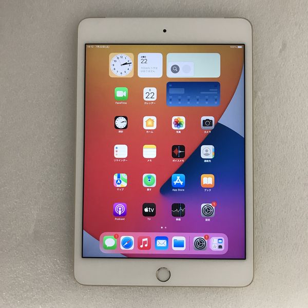 Apple iPad mini4 16GB ゴールド WiFi+Cellular