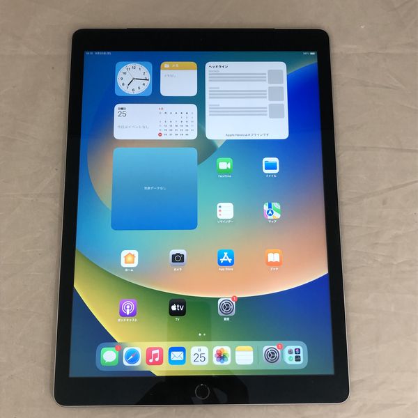 APPLE 〔中古〕iPad Pro 12.9ｲﾝﾁ (第1世代) 128GB ｽﾍﾟｰｽｸﾞﾚｲ ML2I2J/A