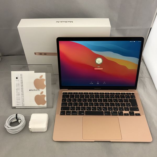 APPLE 〔中古〕MacBook Air (M1・2020) 16GB/1TB MGQP3J/A ゴールド ...