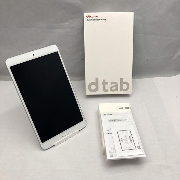 HUAWEI 〔中古〕dtab Compact d-02K シルバー(中古保証3ヶ月間