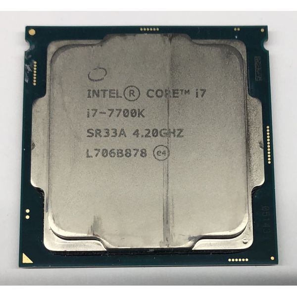 Intel 〔中古〕インテル® Core™ i7 プロセッサー -7700K Bulk(中古保証 ...