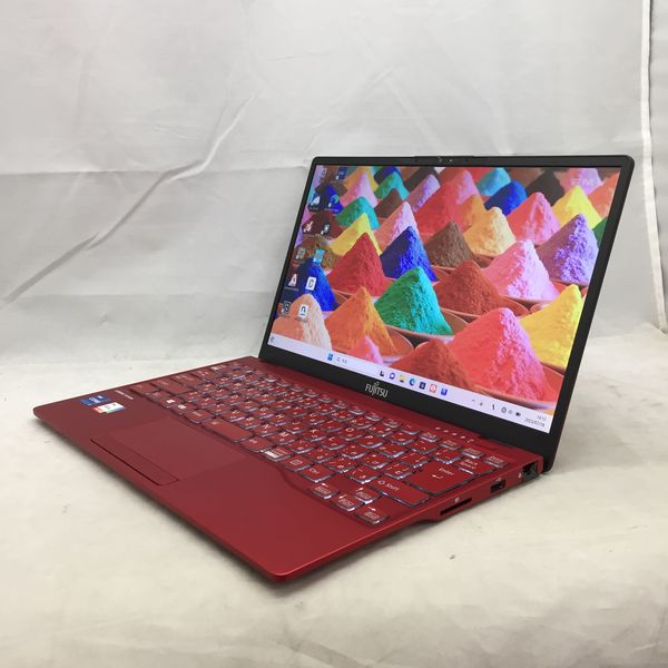 FUJITSU 〔中古〕LIFEBOOK UH90/E3 FMVU90E3R ｶﾞｰﾈｯﾄﾚｯﾄﾞ（中古