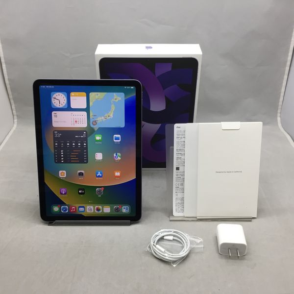 APPLE 〔中古〕iPad Air5 (第5世代) Wi-Fiﾓﾃﾞﾙ 256GB ﾊﾟｰﾌﾟﾙ MME63J/A