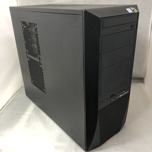 GALLERIA PCケース PC case 中古1 ドスパラ】旧ケースデザインのガレリアゲーミングPCが特別価格でライン
