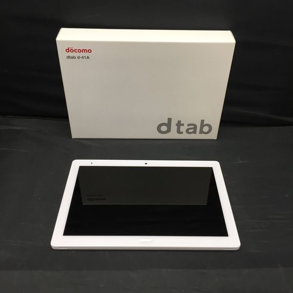 【 美品 】ドコモ　dtab　d-41a　ホワイト