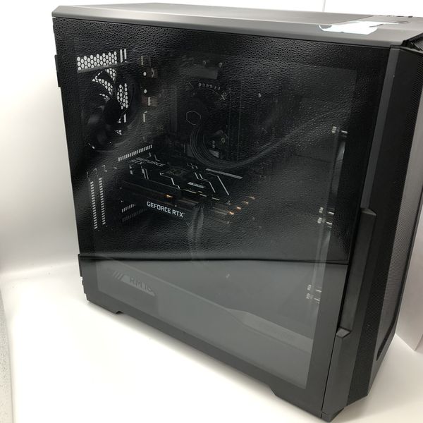 【新品 ゲーミングPC】『デスクトップパソコン』ブラック／簡易水冷／自作PC