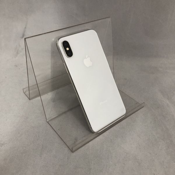 APPLE 〔中古〕iPhone X 64GB ｼﾙﾊﾞｰ MQAY2J/A au対応端末（中古保証1 ...