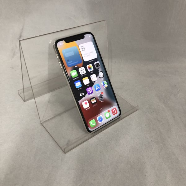 APPLE 〔中古〕iPhone X 64GB ｼﾙﾊﾞｰ MQAY2J/A au対応端末（中古保証1 ...