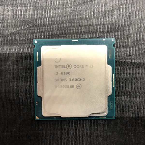 intel Core i3-8100 cpu インテル