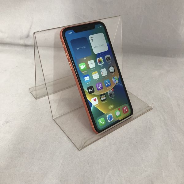 APPLE 〔中古〕iPhone XR 64GB ｺｰﾗﾙ MT0A2J/A SoftBank対応 SIMﾛｯｸ解除