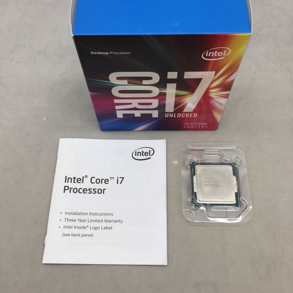 Intel 〔中古〕インテル® Core™ i7 プロセッサー -6700K BOX（中古保証 ...