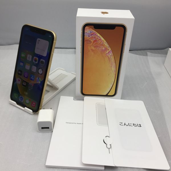 APPLE 〔中古〕iPhoneXR 128GB イエロー MT0Q2J／A SIMフリー（中古