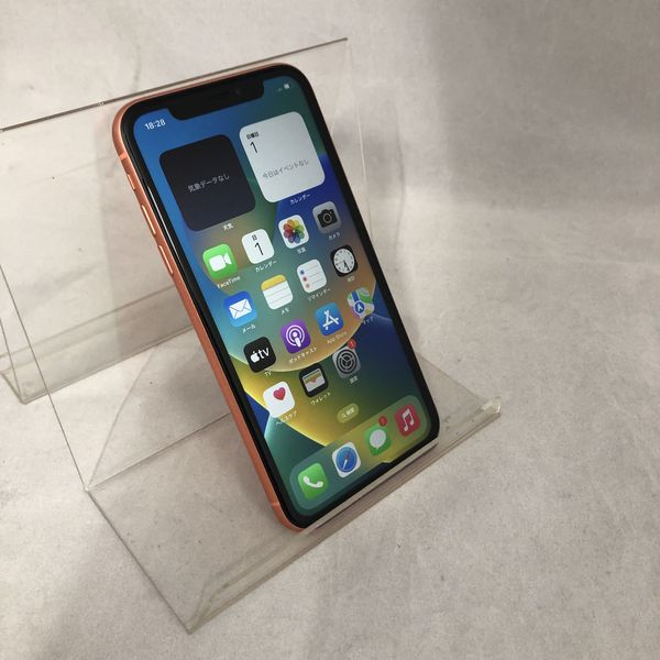 APPLE 〔中古〕iPhone XR 128GB コーラル MT0T2J/A docomo対応 SIM ...