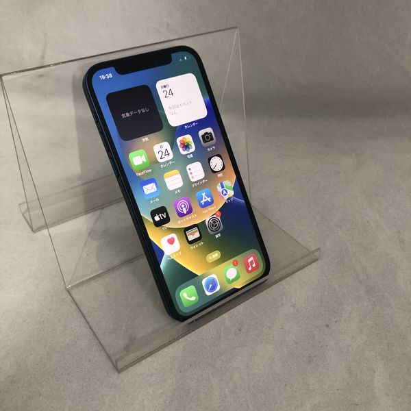 APPLE 〔中古〕iPhone12 64GB ブルー MGHR3J/A docomo対応 SIM