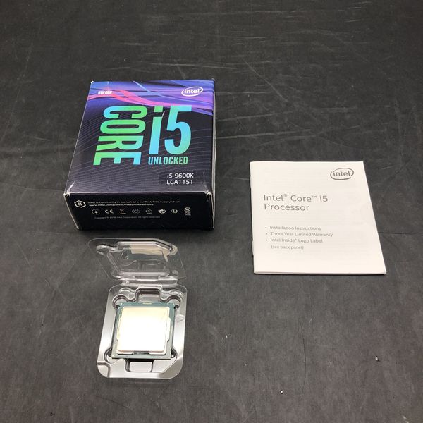 Intel 〔中古〕インテル® Core™ i5 プロセッサー -9600K BOX（中古保証