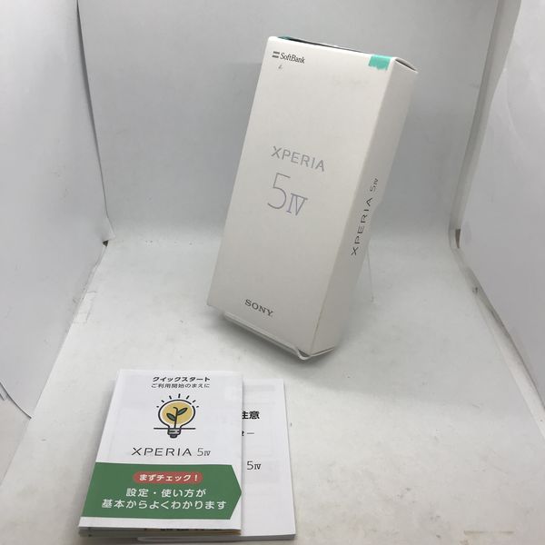 SONY 〔中古〕Xperia5 IV 8GBGB ASO エクリュホワイト SoftBank