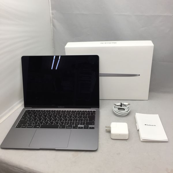 APPLE 〔中古〕MacBook Air (M1・2020) 8GB/256GB MGN63J/A ｽﾍﾟｰｽｸﾞﾚｲ ...