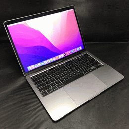 〔中古〕MacBook Pro (13-inch･2020･Thunderbolt3×4) ｽﾍﾟｰｽｸﾞﾚｲ MWP42J/A（中古保証3ヶ月間）
