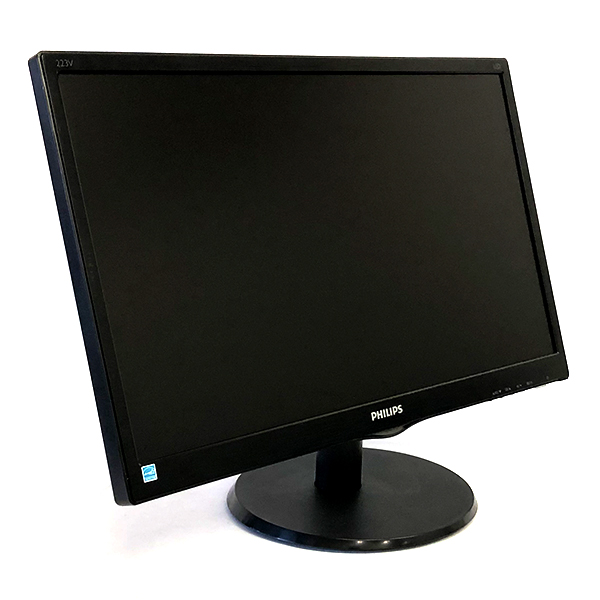 PHILIPS 〔中古〕223V5LHSB/11 / 21.5型液晶ディスプレイ[解像度 フルHD 1920×1080] / D-Sub×1 ...