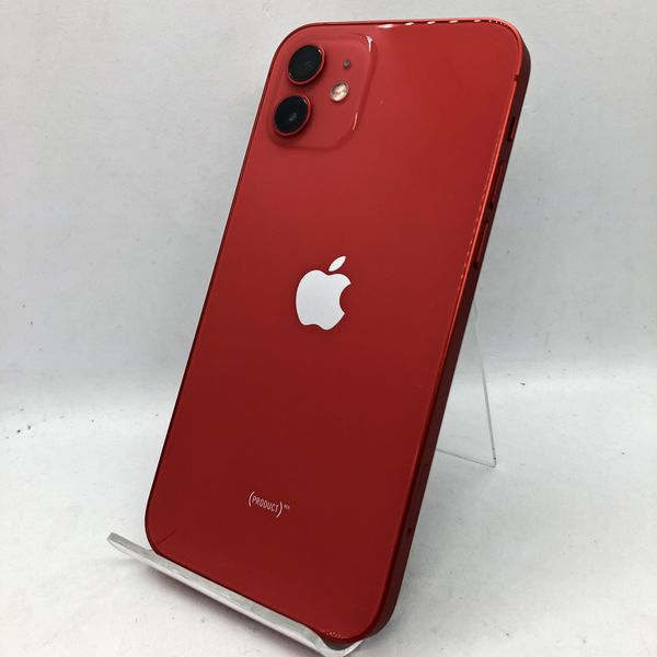 APPLE 〔中古〕iPhone12 64GB レッド MGHQ3J/A SIMフリー版(中古保証1 ...